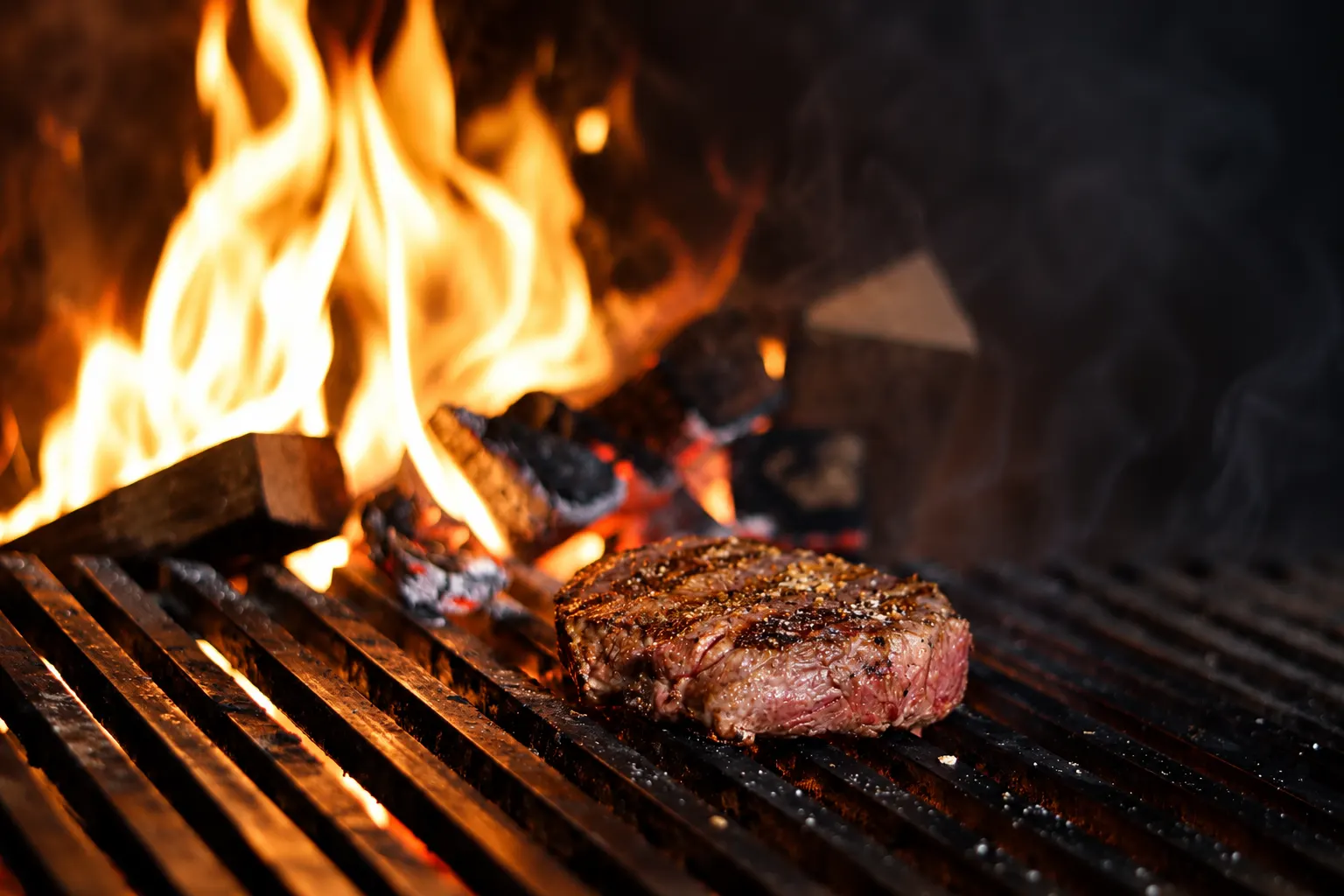 Our charcoal grill